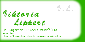 viktoria lippert business card